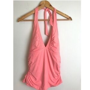 Athleta tankini top size small pink